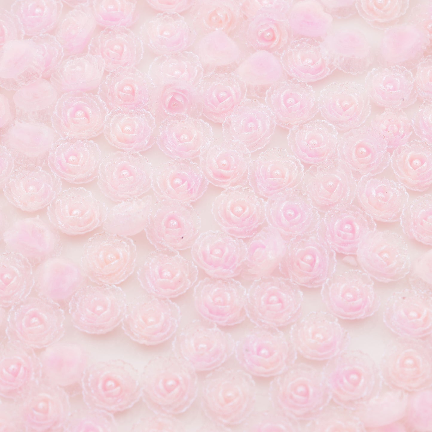 FS5468- 9mm Flower Charms Small Flower Patches Luminous Glow-in-the-Dark