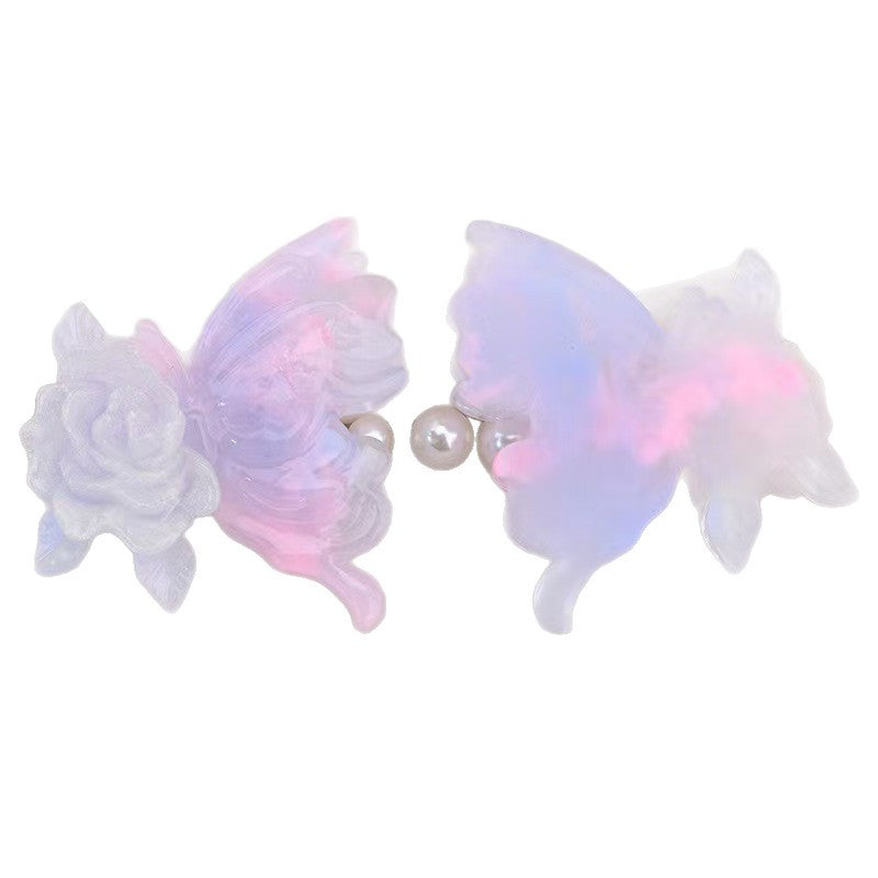 FS4798- 45mmx50mm Flower, Butterfly, Luminous Charms Patches