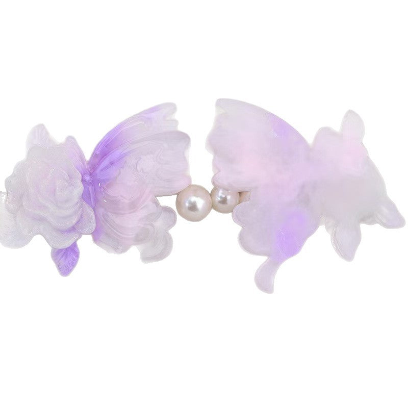 FS4798- 45mmx50mm Flower, Butterfly, Luminous Charms Patches