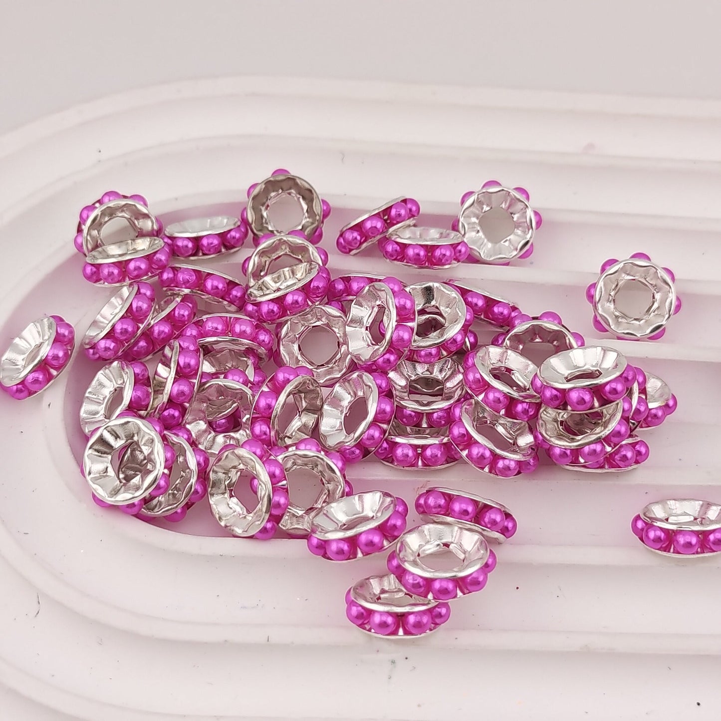 FS1099-11MM Circle Spacer Fit For Beadable Beads