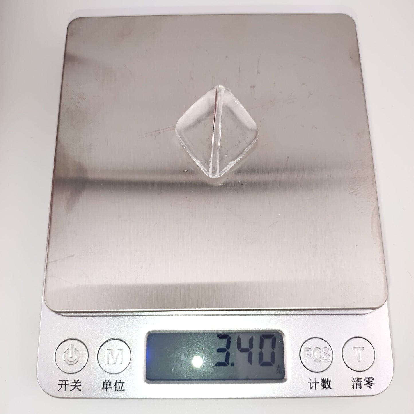 FS0608- 30MM Diamond Lozenge Base Beads 8MM Thickness Fit For Beadable Pens