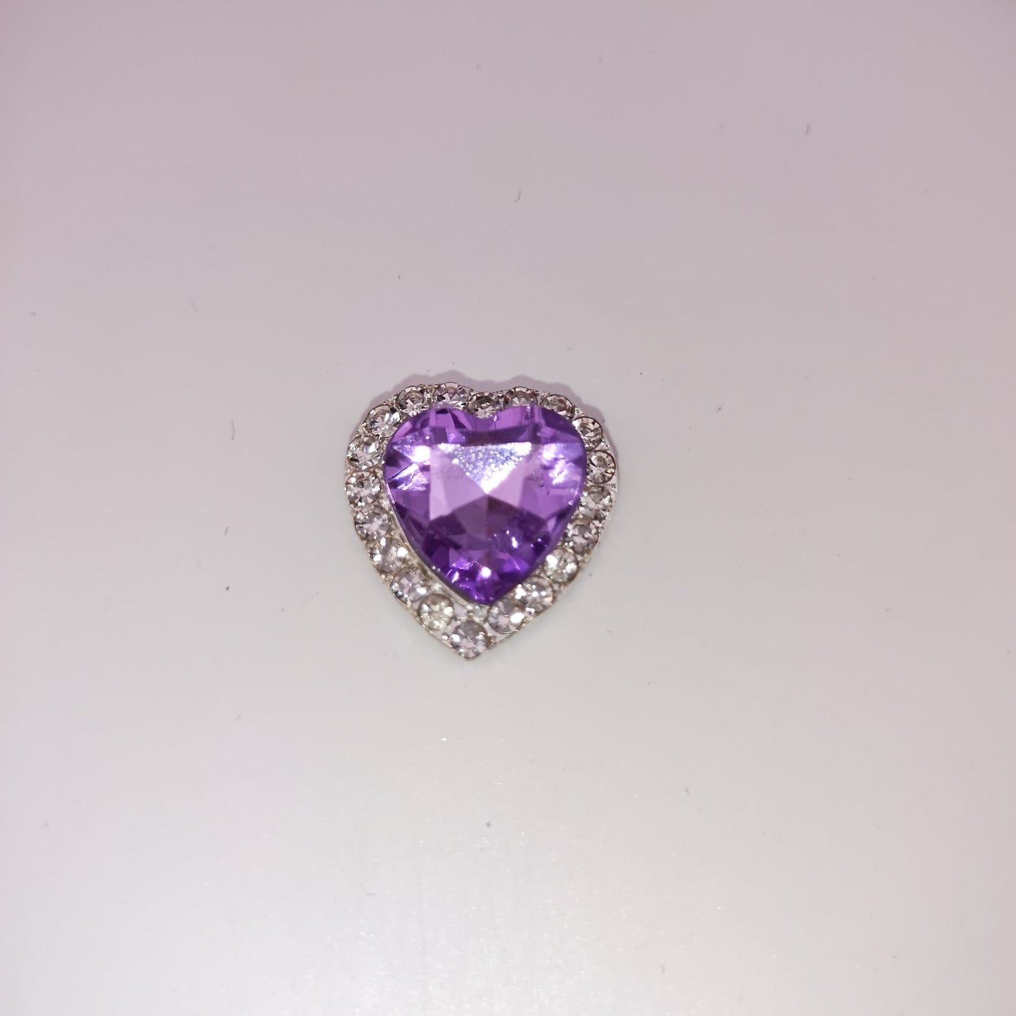 FS0643- 20Mm Heart Charms Love - shaped Alloy Patches