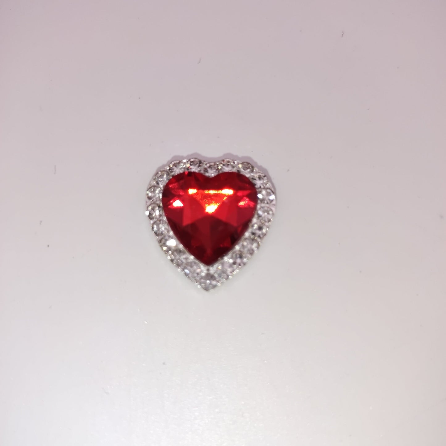 FS0643- 20Mm Heart Charms Love - shaped Alloy Patches