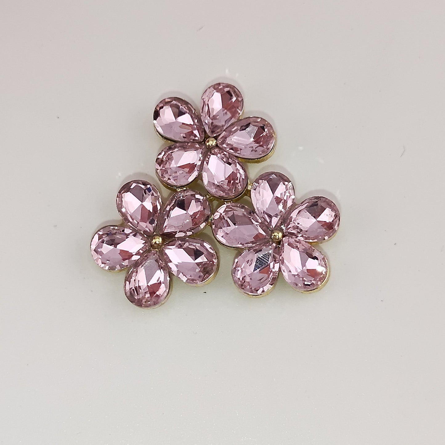 FS0653- 34mm Five - petal Flower (Small Flower) Alloy Patch 34mm