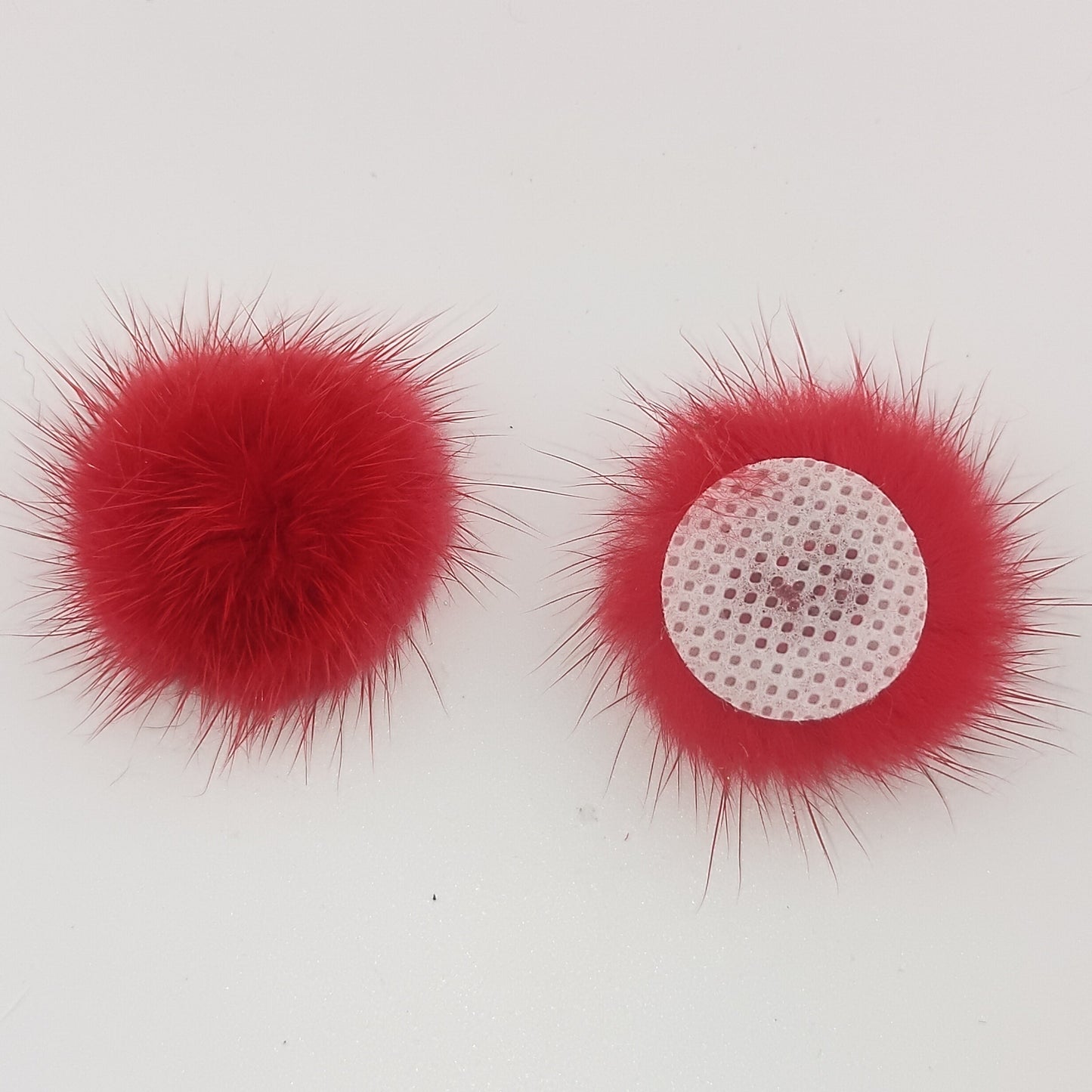 FS0995- About 22-27MM Plush Charms Single-Sided Plush Patches