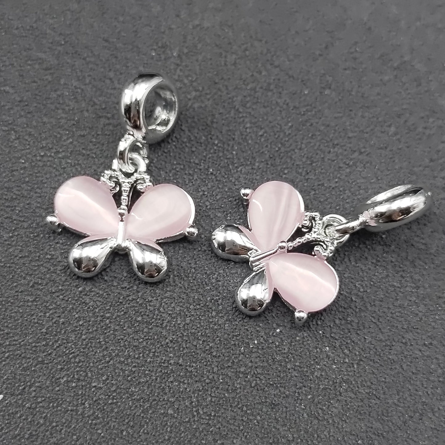 FS0926- ミックスカラーの美しいキュートなバタフライチャームスペーサー