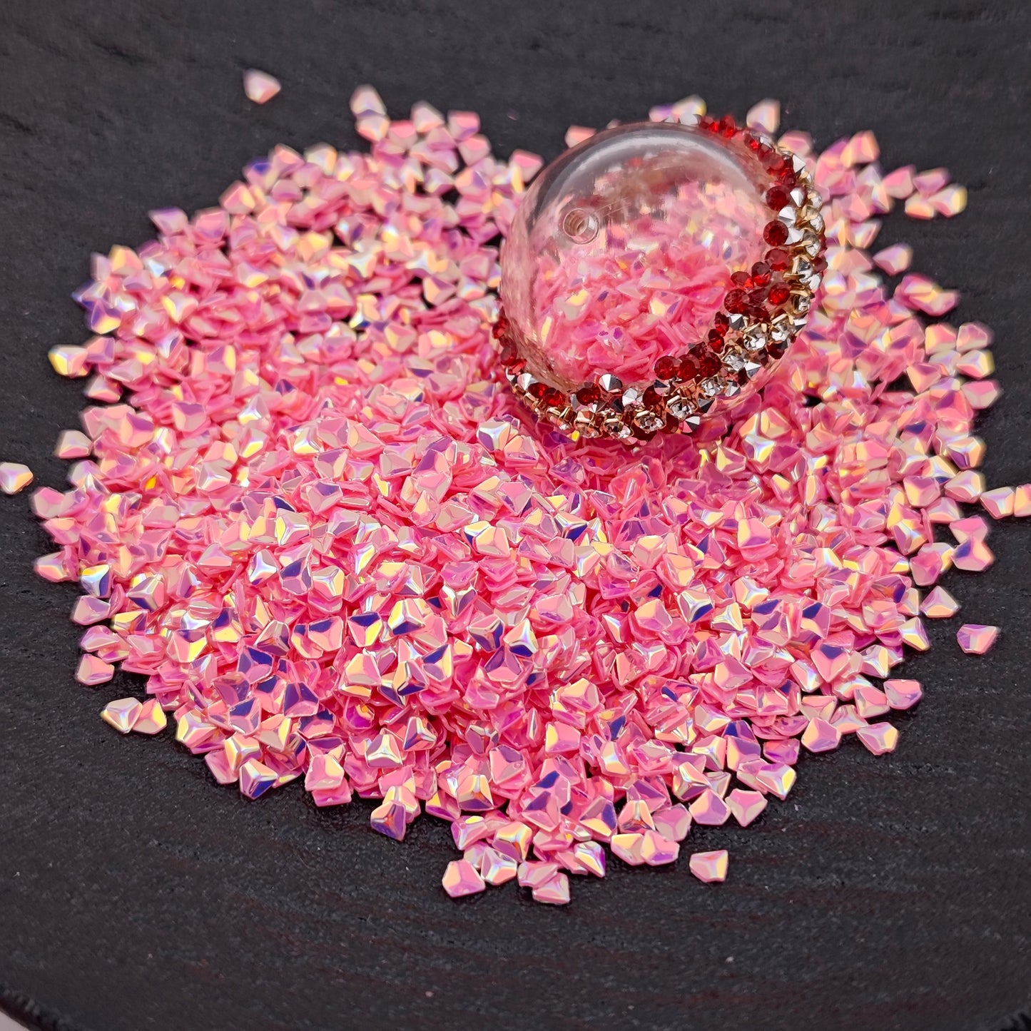 FS1607- 4mm Diamonds Flash Glitter Chip for DIY Shakes or Beads