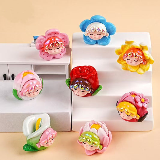 FS4319- Flower Girl, Charms Figurine Ornament, Resin