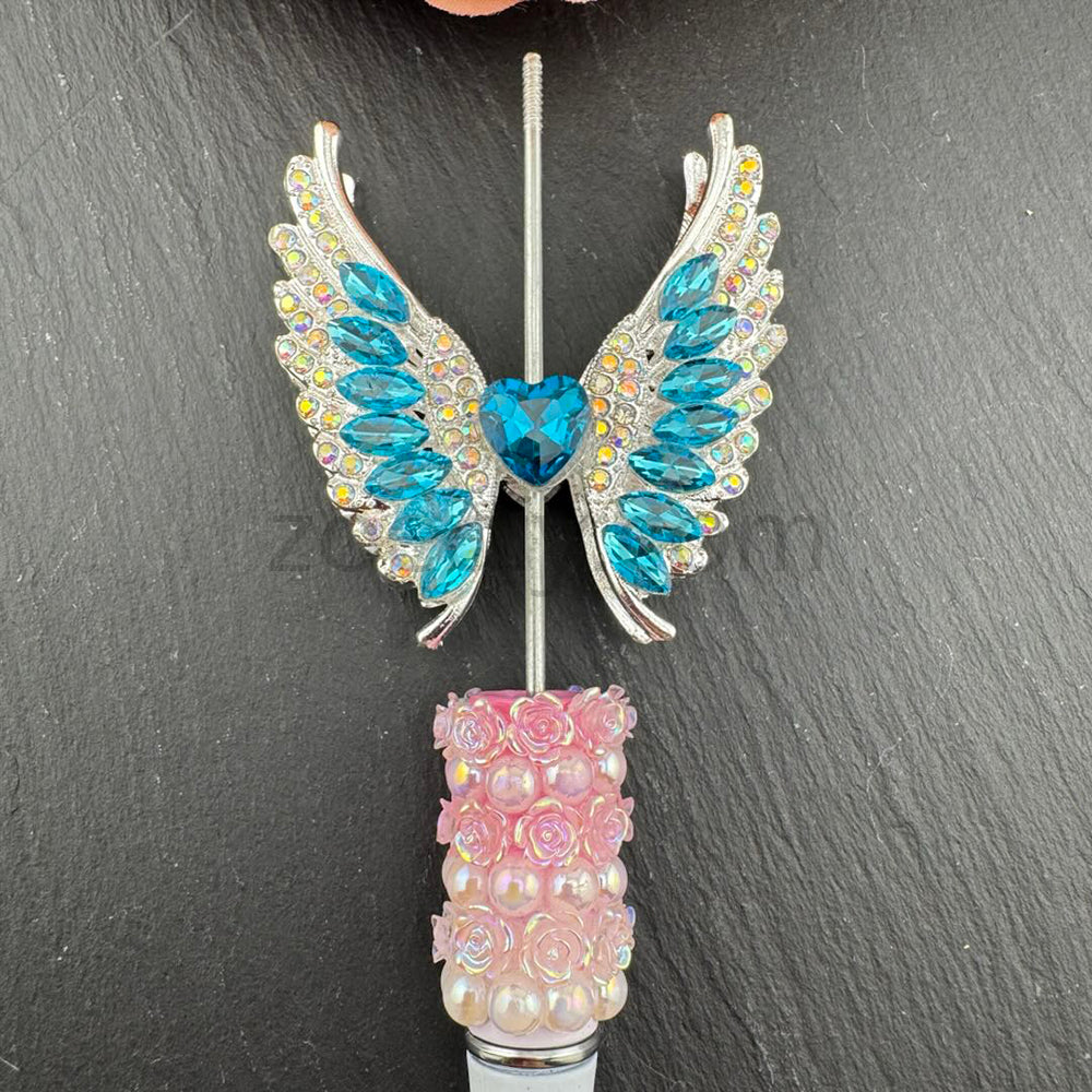 FS4694-45*20mm Angle Wings Alloy Beads