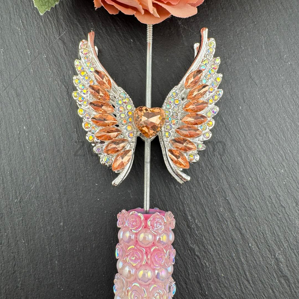 FS4694-45*20mm Angle Wings Alloy Beads