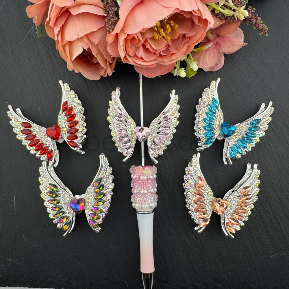 FS4694-45*20mm Angle Wings Alloy Beads