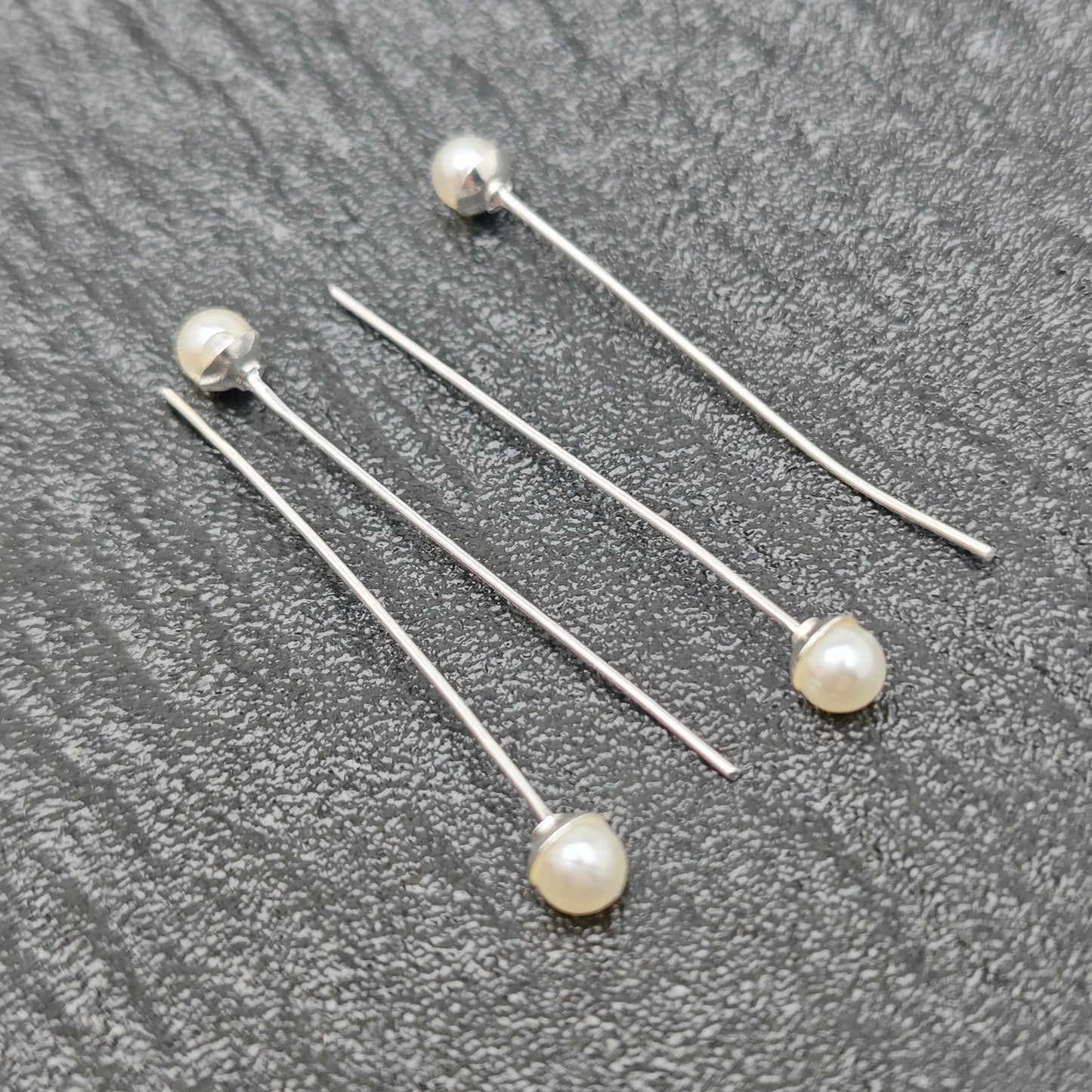 FS5130- 45mm Pin With Pearl Pin (Pin Body Length: 40mm)