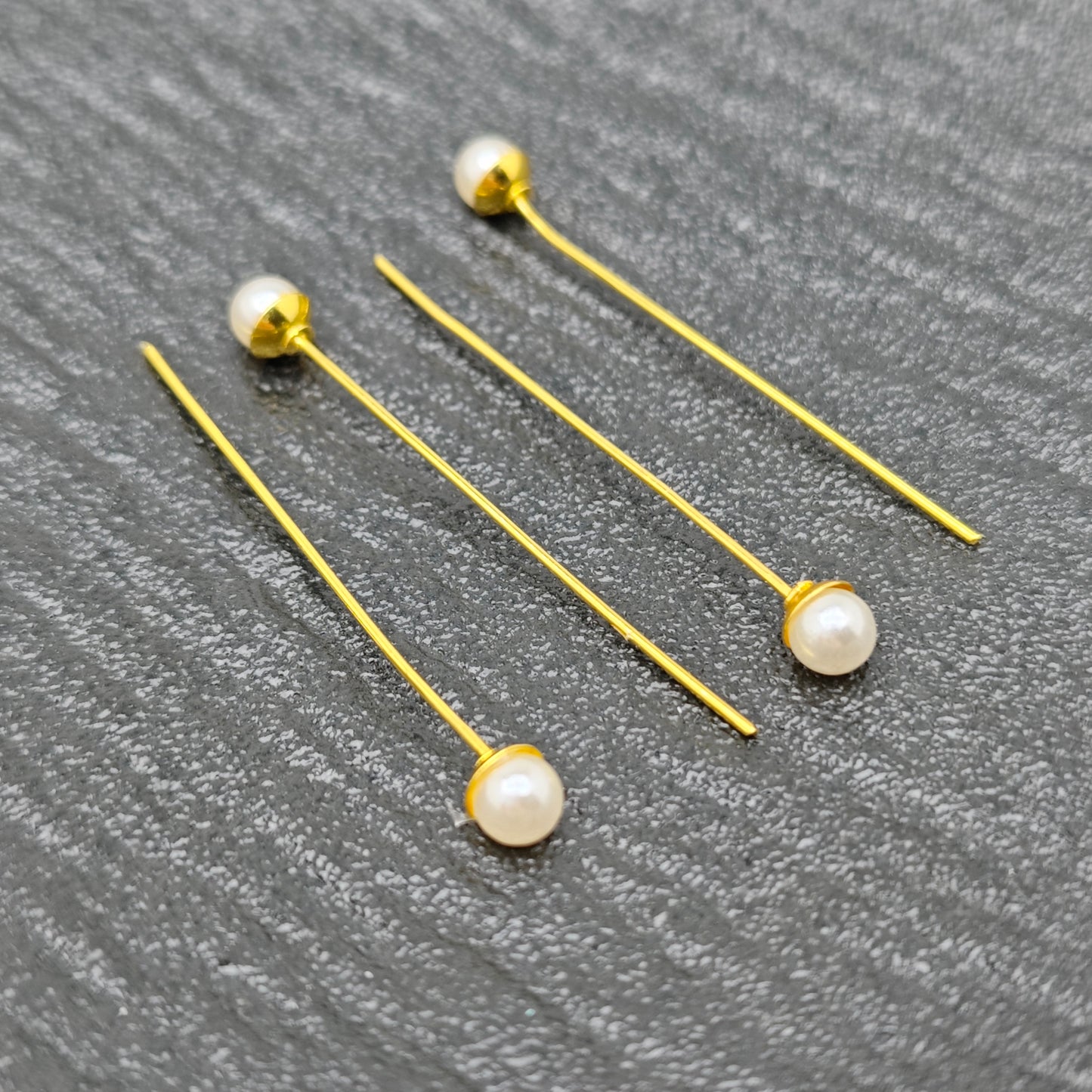 FS5130- 45mm Pin With Pearl Pin (Pin Body Length: 40mm)