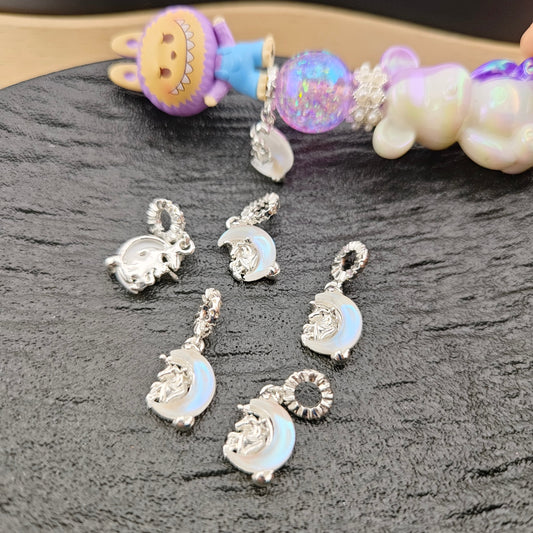 FS2854-Moon and Horse Spacers Charms