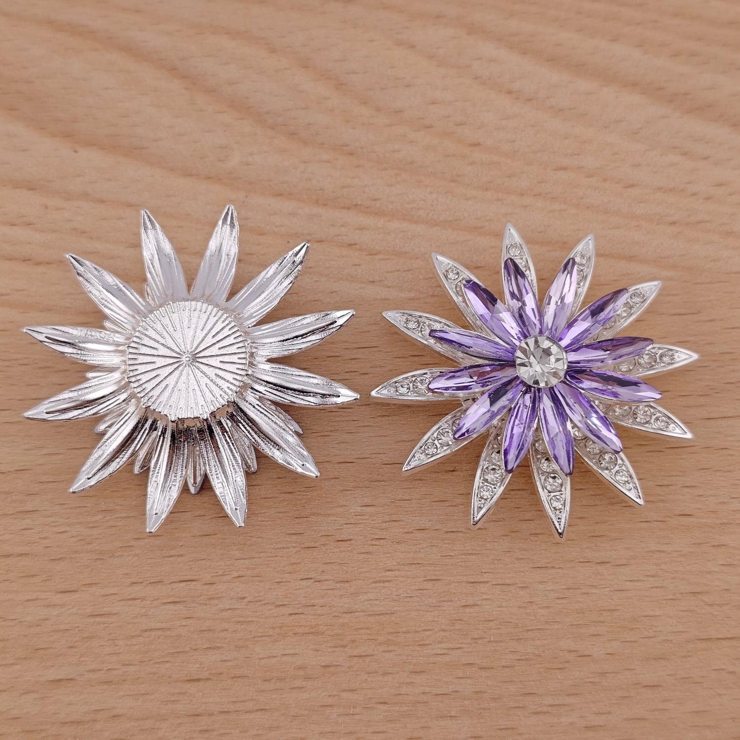 FS1519-40MM Diamond Sunflower With Sp Paster