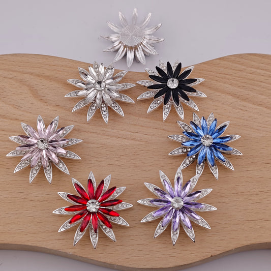 FS1519-40MM Diamond Sunflower With Sp Paster