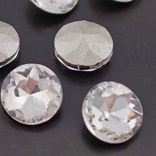 6mm 8mm 10mm White Sharp bottomed Crystal Diamonds FS2234 FS2236 FS2843