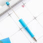[KM2342]- 10 Pieces/Bag Solid Color Plastic Regular Beadable Pens