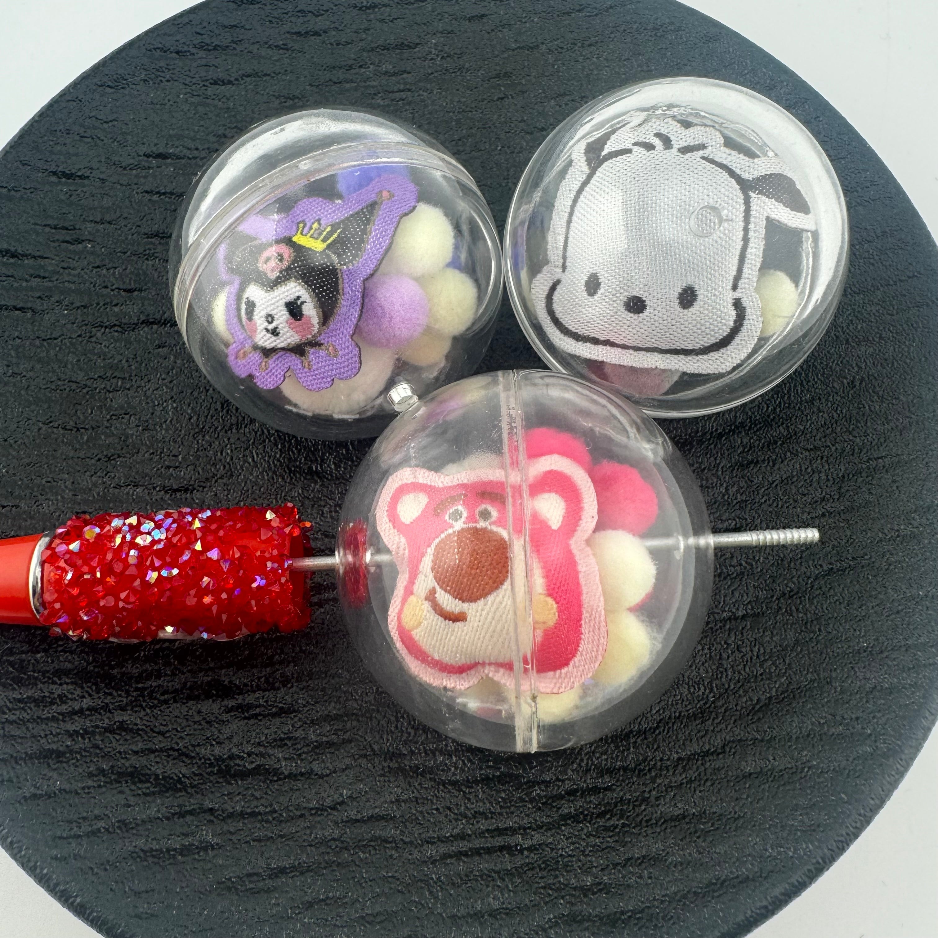 FS1959- Mixed Sanrio Shaker Beads Fit For Beadable Pens