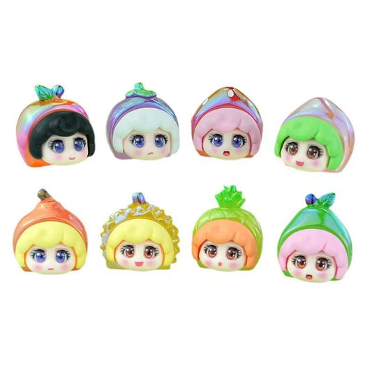 FS4249- Electroplated Glow-in-the-Dark Solid Color Fruit Dolls