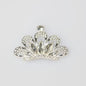[KM4439]- 30mm*42mm Crystal Diamonds Crown Alloy Charms