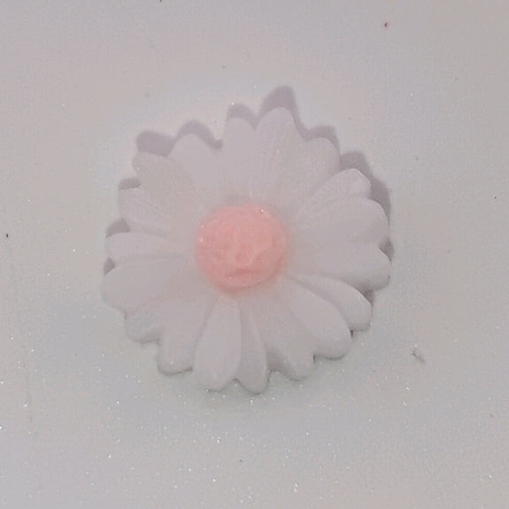 12MM Mixed Color Glowing Daisy Resin Nail Charms For Making Fancy Beads