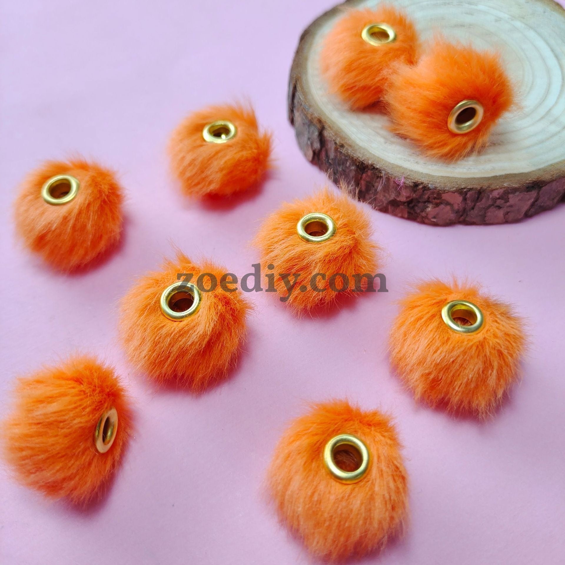 FS2081--Plush Spacer Beads Fit For Beadable Pens