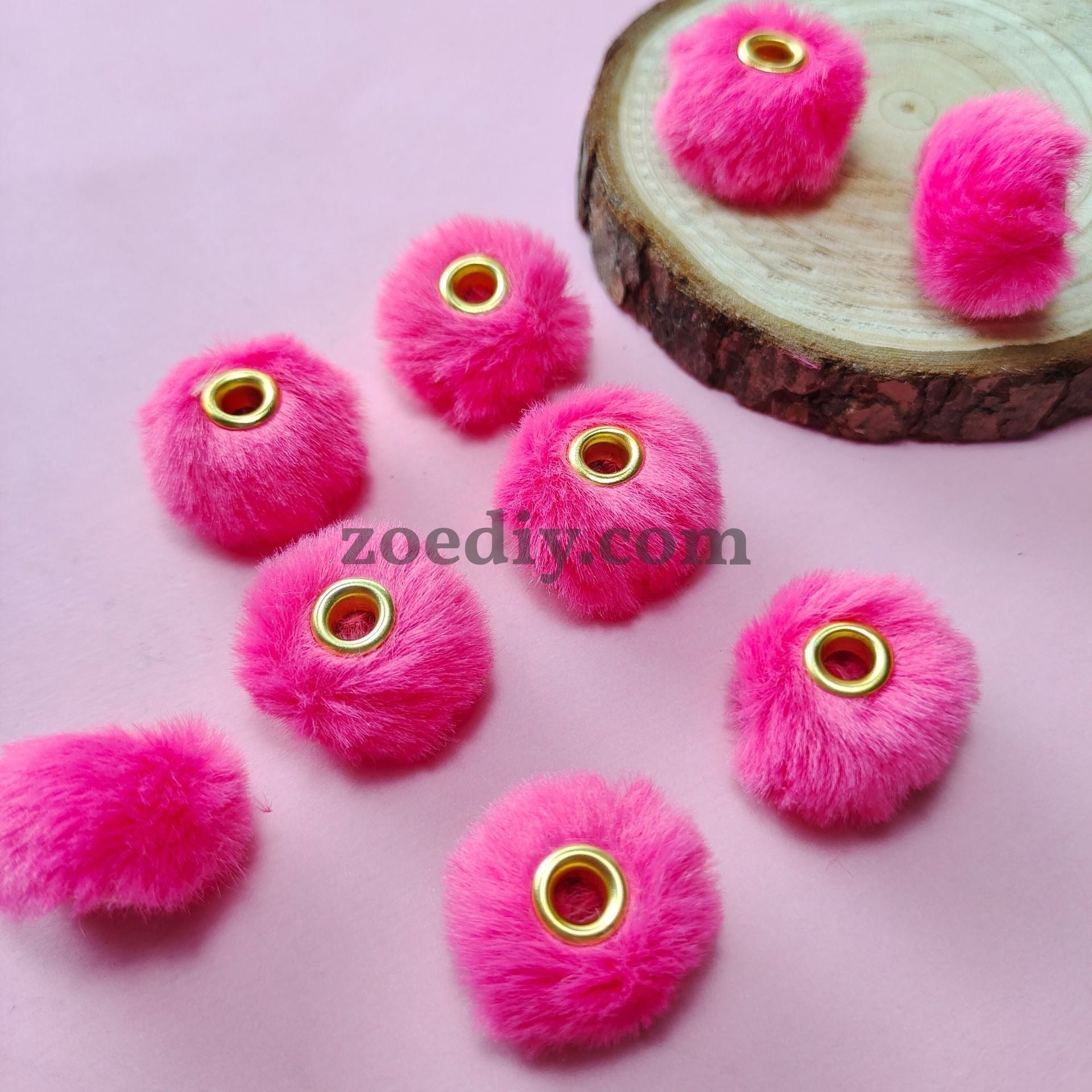 FS2081--Plush Spacer Beads Fit For Beadable Pens