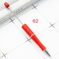 [KM2342]- 10 Pieces/Bag Solid Color Plastic Regular Beadable Pens