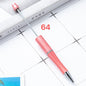 [KM2342]- 10 Pieces/Bag Solid Color Plastic Regular Beadable Pens
