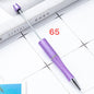 [KM2342]- 10 Pieces/Bag Solid Color Plastic Regular Beadable Pens