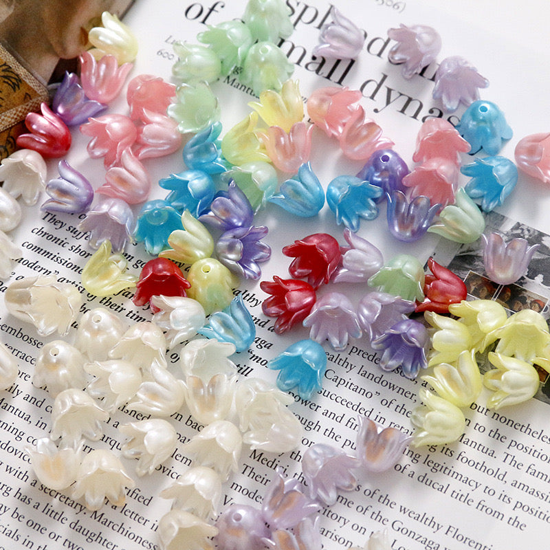 10MM Mixed Color Pearl Looking Lily Of The Valley For Making Car Hangers