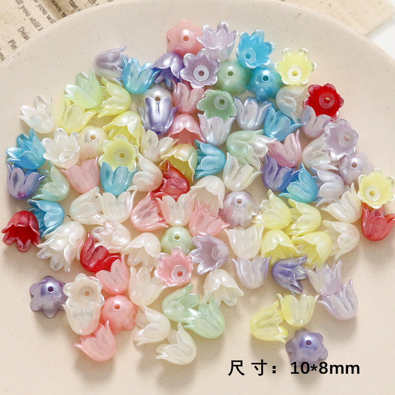 10MM Mixed Color Pearl Looking Lily Of The Valley For Making Car Hangers