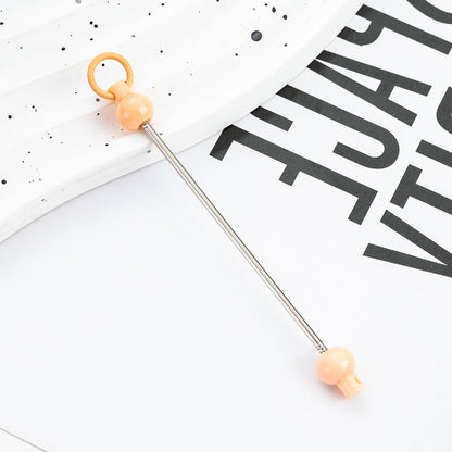 FS0155- DIY Beadable Bar for Keychains in Solid Colors