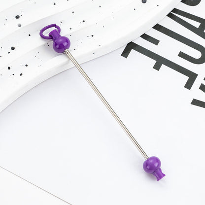 FS0155- DIY Beadable Bar for Keychains in Solid Colors