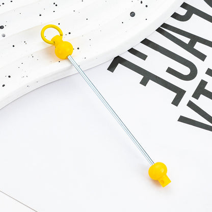 FS0155- DIY Beadable Bar for Keychains in Solid Colors