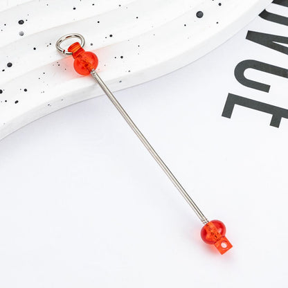 FS0155- DIY Beadable Bar for Keychains in Solid Colors