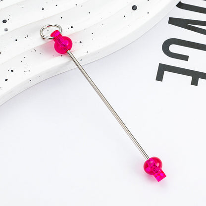 FS0155- DIY Beadable Bar for Keychains in Solid Colors