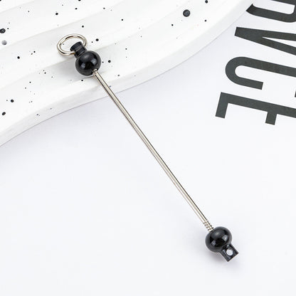 FS0155- DIY Beadable Bar for Keychains in Solid Colors