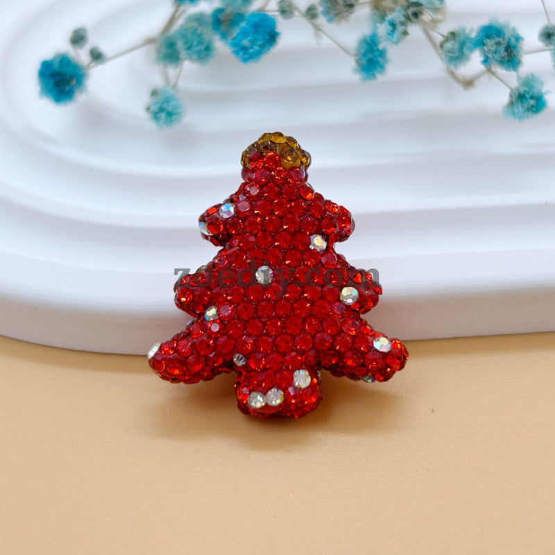 FS0936- Mixed Color Christmas Tree Clay Beads Fit For Beadable Pens