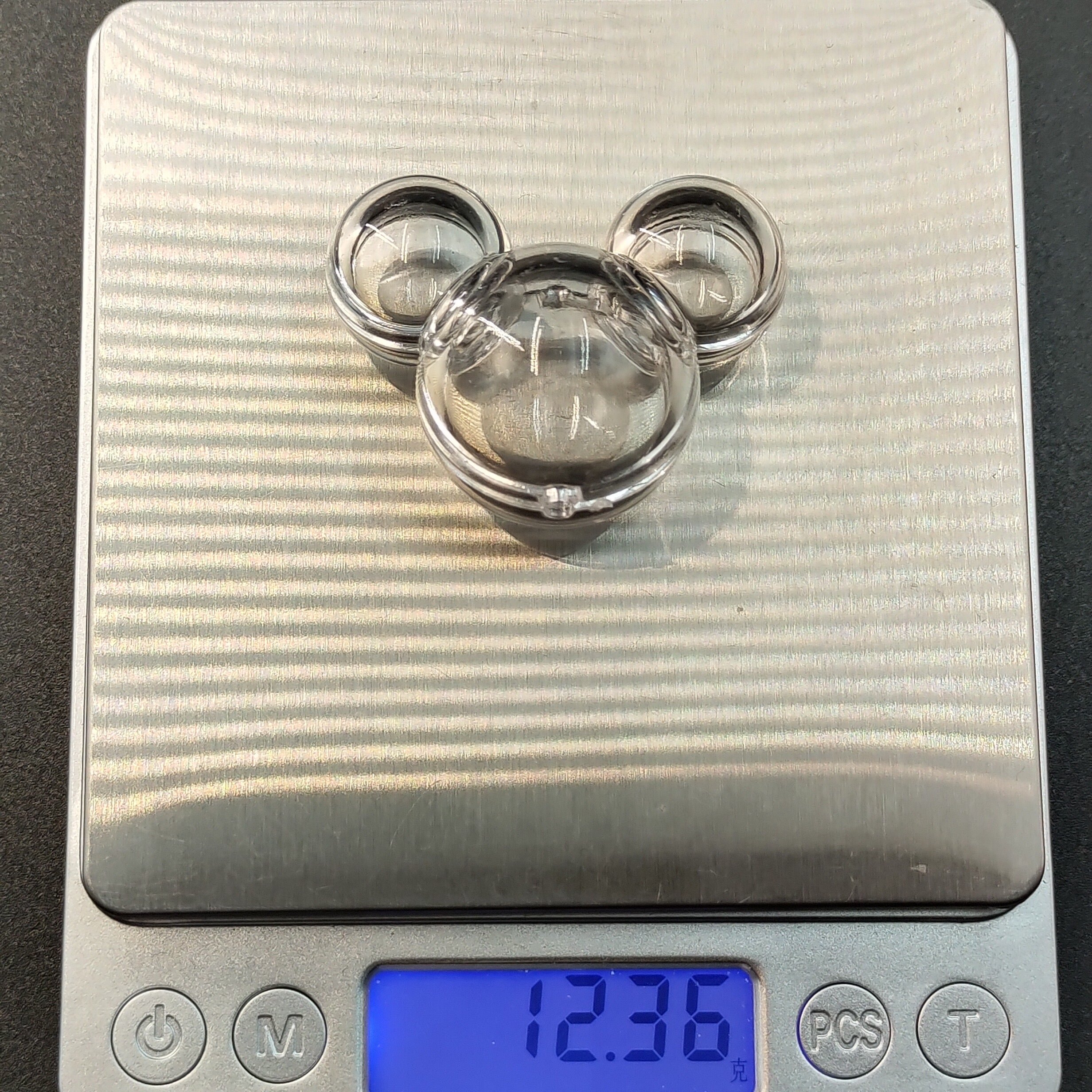 Mickey Head Clear Shaker Box For Making Fancy Bead