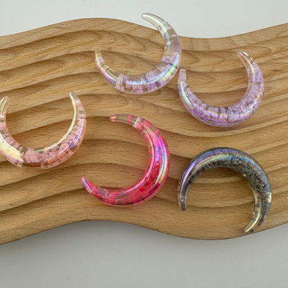 FS1305- Random Mixed Color Glowing Cloud Moon Beads