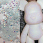 [KM1352]- 3mm Resin Rhinestones Sugar Diamonds, Flat Bottomed, For Making Fancy Pens Or Fancy Beads