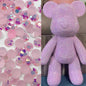 [KM1352]- 3mm Resin Rhinestones Sugar Diamonds, Flat Bottomed, For Making Fancy Pens Or Fancy Beads