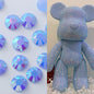 [KM1352]- 3mm Resin Rhinestones Sugar Diamonds, Flat Bottomed, For Making Fancy Pens Or Fancy Beads