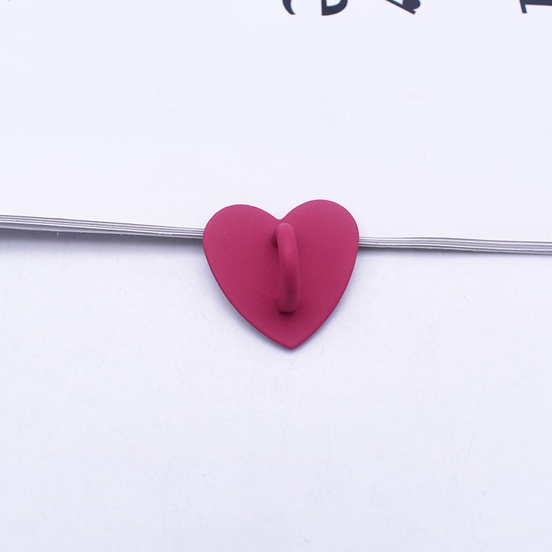 25mm Size Metal Heart Phone Holders