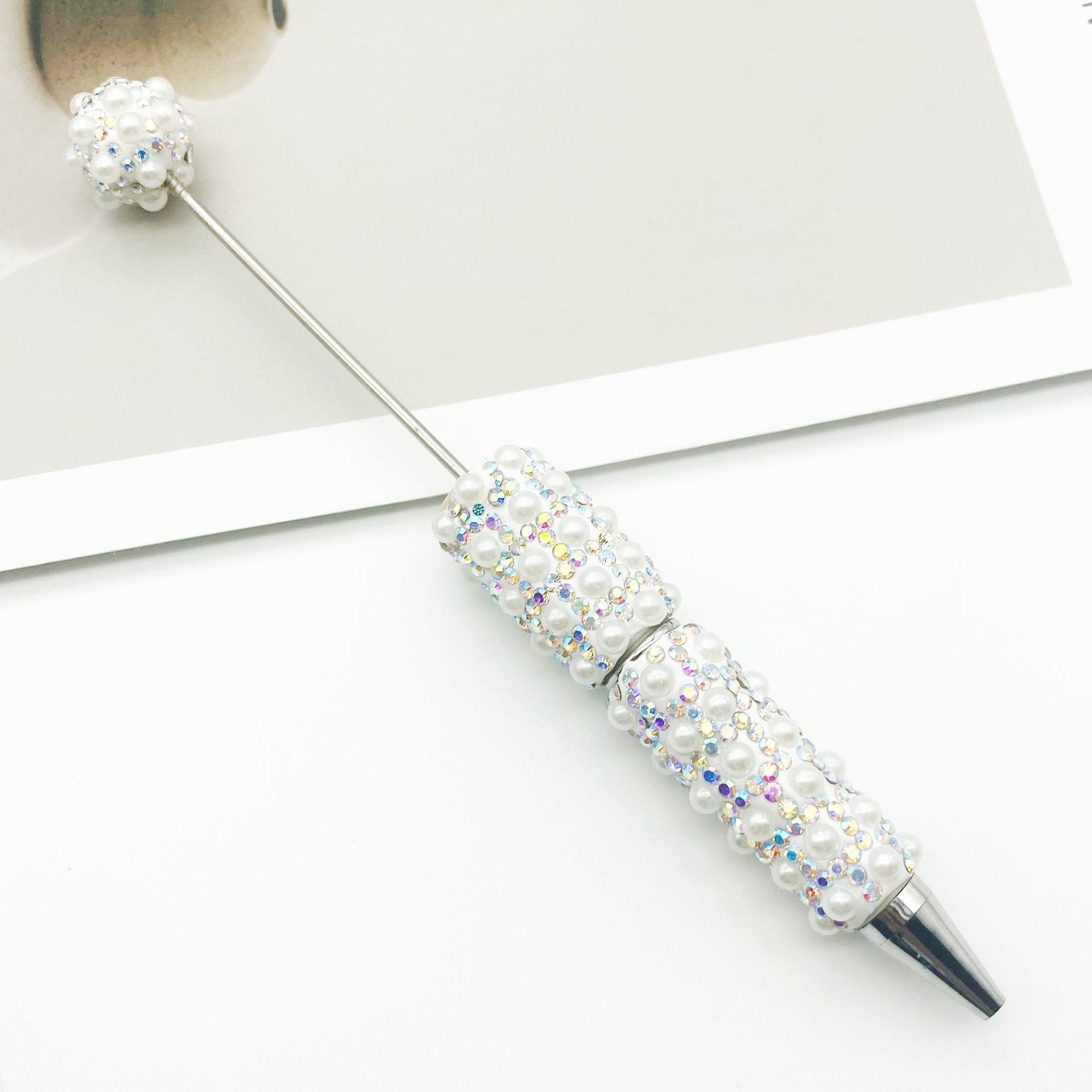 FS1486-Pearl Sparkling Beadable Fancy Pen