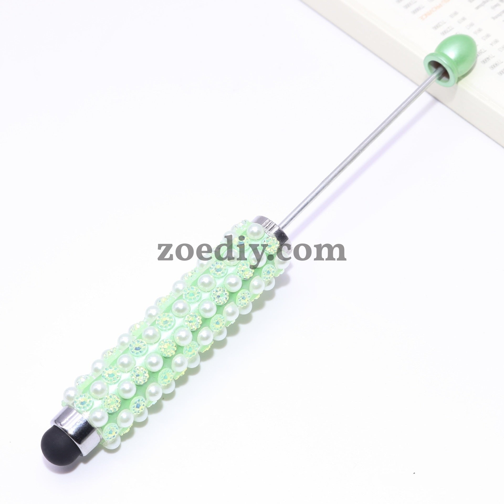 FS1492-Pearl Fancy Beadable Touch Pen