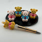 [KM1508]- 40mm Cute Teddy Bear Resin Beads, Fit For Beadble Pens