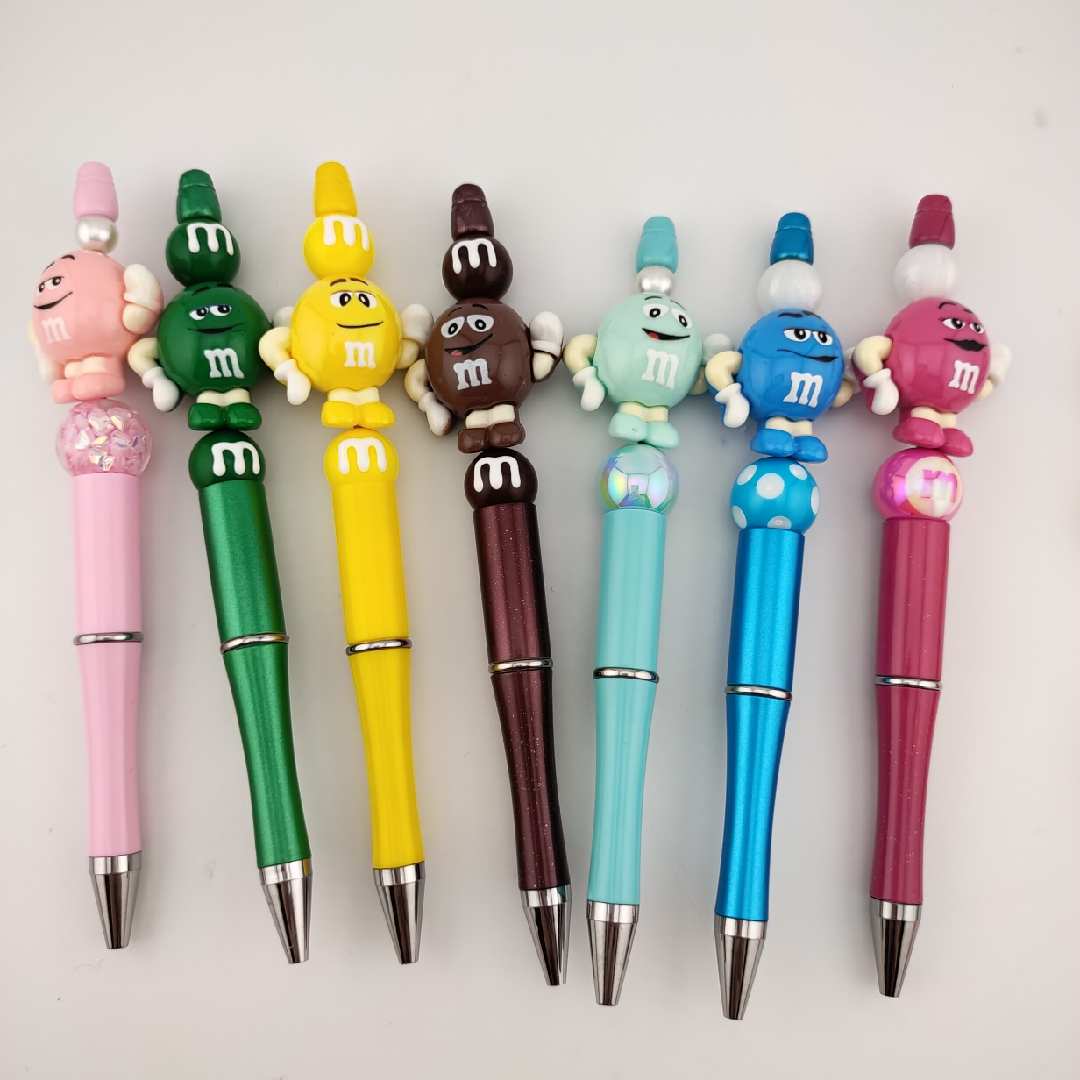 FS1512-3.2mm*2.8mm M&M Resin Beads Fit For Beadable Pen